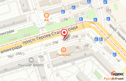Магазин Яйца-Куры в Красноармейском районе на карте