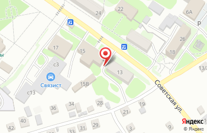 Почта России, АО на Советской улице на карте