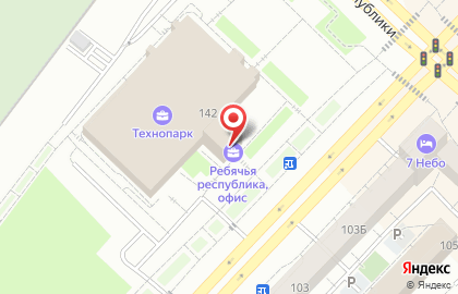 Областной детский оздоровительно-образовательный лагерь Остров детства в Тюмени на карте