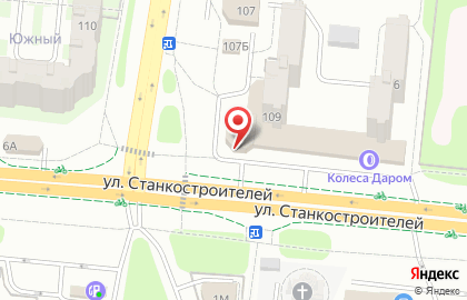 Супермаркет Пятёрочка на Ташкентской улице, 109 на карте