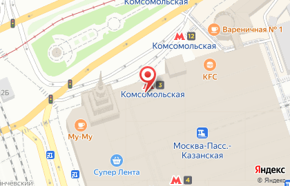 Продуктовый магазин Белорусский фермер в Красносельском районе на карте