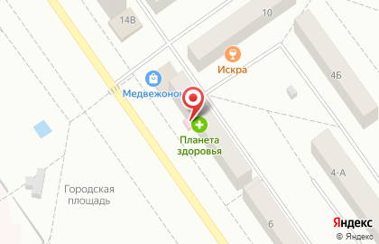 Аптека Планета Здоровья в Когалыме, на улице Мира на карте