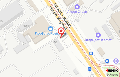 Вертикаль на проспекте Кирова на карте
