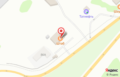 Штаб на Машиностроительной улице на карте