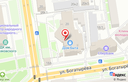 Школа танцев Калейдоскоп на карте