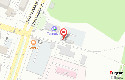 Автостоянка в Тольятти на карте