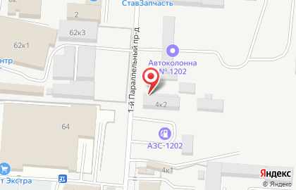 Автомойка H2O в Ставрополе на карте