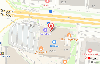 Зоомагазин Любимчик в Москве на карте