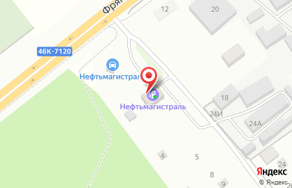 Нефтьмагистраль в Москве на карте