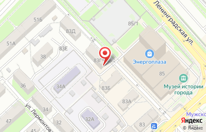 Магазин Bloknotik Shop в Центральном районе на карте