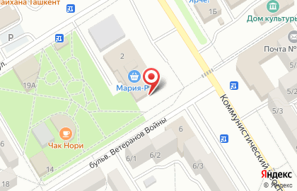 Банк Левобережный в Новосибирске на карте