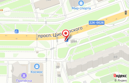 Киоск по продаже печатной продукции в Нижнем Новгороде на карте