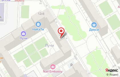 Пекарня Буханка в Москве на карте