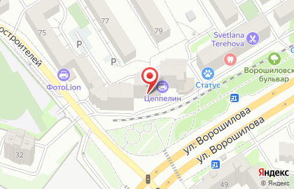 Компания по услугам страхования Брокерцентр-Черноземье на карте