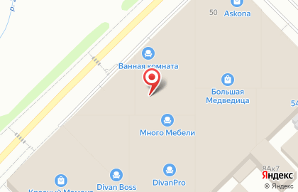 Мебельный салон Мебель Алтая на Светлановской улице на карте
