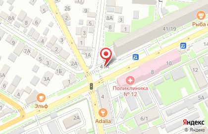 Магазин хлебобулочной продукции в Ростове-на-Дону на карте