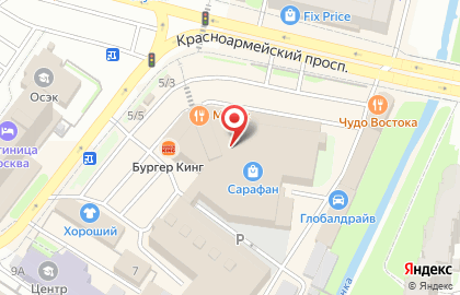 Фирменный салон Мегафон в Привокзальном районе на карте