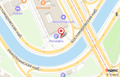 Технический центр Роснефть на метро Площадь Ильича на карте
