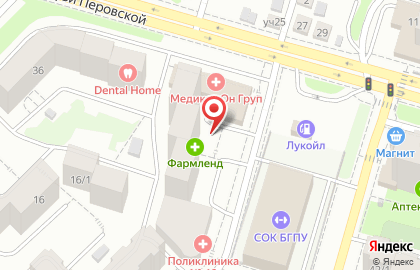 Аптека Фармленд на улице Софьи Перовской, 38 на карте