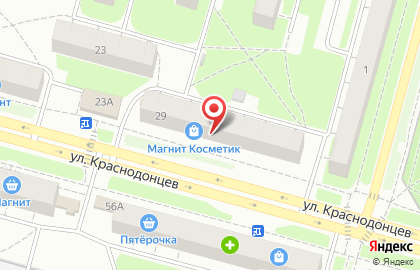 Магазин Мебель Мастер на улице Краснодонцев на карте