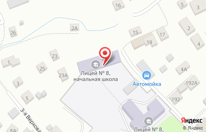 Вечерняя (сменная) средняя общеобразовательная школа на карте