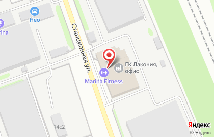 Фитнес-клуб Marina Fitness на карте