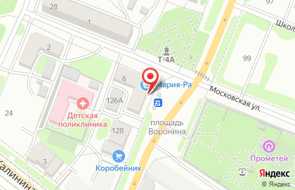 Эконом на Комсомольской на карте