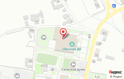 Дом культуры, пос. Оёк на карте