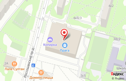 Автошкола ТЕХНИКА в ТЦ Прага на карте