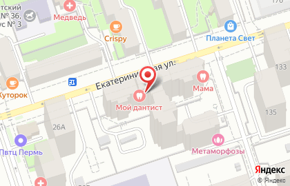 Маэстро на Екатерининской улице на карте