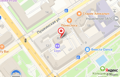 Багетная мастерская в Воронеже на карте