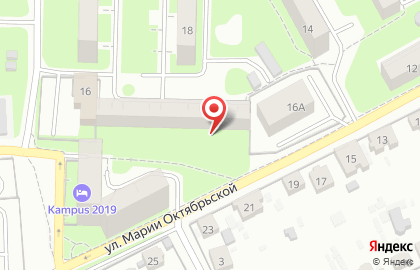 Торгово-сервисная компания Автоматизация на улице Марии Октябрьской на карте