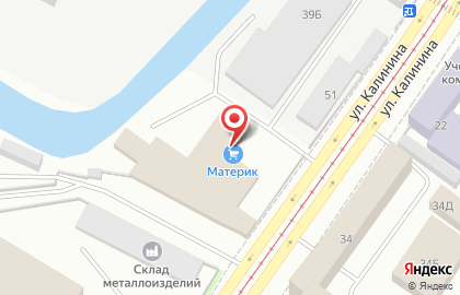 Торговый дом Материк в Санкт-Петербурге на карте