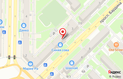 Банкомат КББ на улице Бардина, 3 на карте