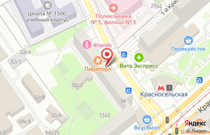 Клинико-диагностическая лаборатория KDL на Верхней Красносельской улице на карте
