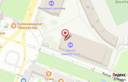 Стадион Дружба в Йошкар-Оле на карте