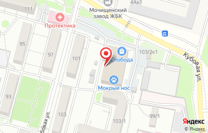 Салон оптики Новый взгляд в Заельцовском районе на карте