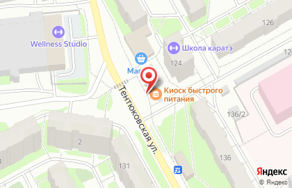 Киоск по продаже шаурмы в Сыктывкаре на карте