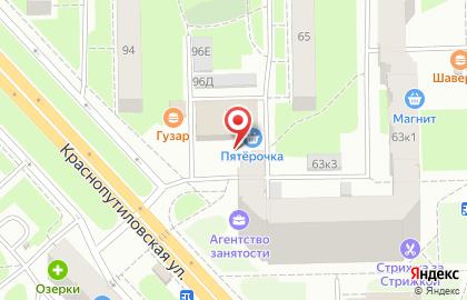 ДЭФО на Краснопутиловской улице на карте