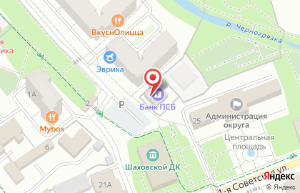 Публичное акционерное общество Промсвязьбанк на Комсомольской улице на карте