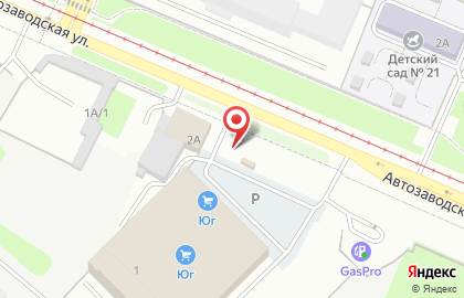 Киоск фастфудной продукции на Автозаводской улице на карте