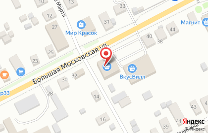 Торговый дом Олимп на Большой Московской улице на карте