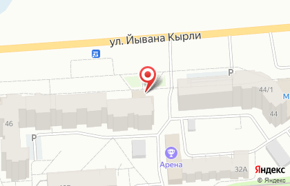Страховая компания СберСтрахование на улице Йывана Кырли на карте
