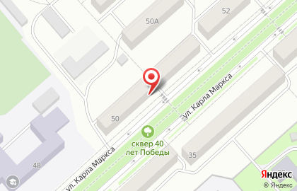 Салон оптики Мастер Зрения на улице Карла Маркса на карте