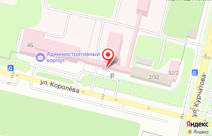 Аптека готовых лекарственных форм на улице Королёва на карте