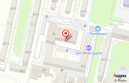 Танцы для взрослых на улице Пирогова на карте