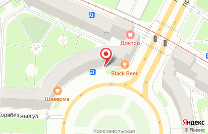 Автошкола Догма на проспекте Стачек на карте