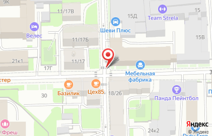 Конэкс на улице Коли Томчака на карте