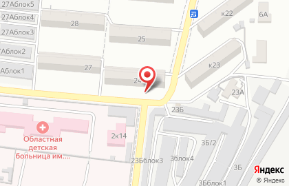 Киоск по ремонту обуви, Ленинский район на улице Татищева на карте
