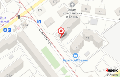 Продуктовый магазин в Самаре на карте